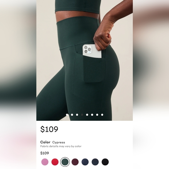 Athleta Stash Pocket Leggings - Picture 5 of 7